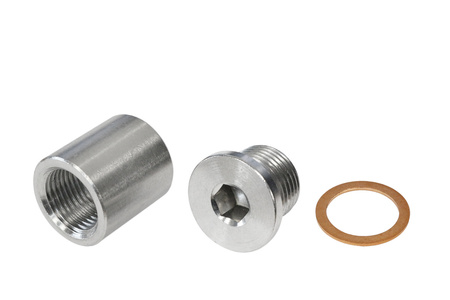 O2 Lambda Probe Adapter M18x1.5 + Plug TurboWorks