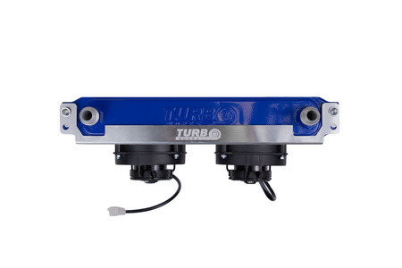 Cooling Plate TurboWorks for 19 rows Race Oil Cooler and 4 inch fan Dual
