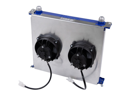 Cooling Plate TurboWorks for 19 rows Race Oil Cooler and 4 inch fan Dual