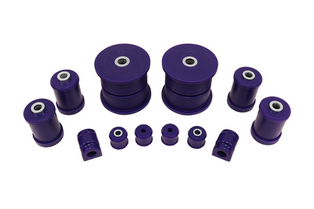 Set of rear suspension bushings - BMW E34 - 12PCs.