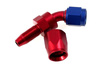 Reusable swivel hose end 45deg AN8