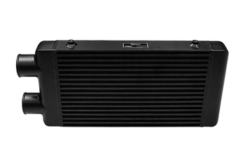 TurboWorks Intercooler 500x300x76 same side Black
