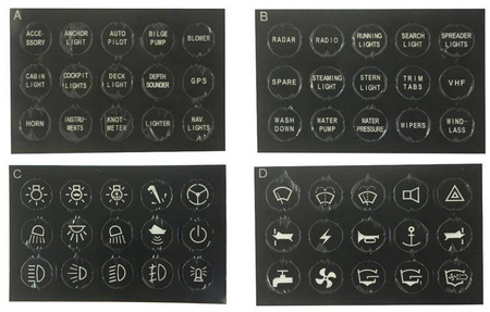 Przełączniki 12/24V IP68 (ON)-OFFx1, ON-OFFx3, 2B 5A, 1B 10A, 1B 15A