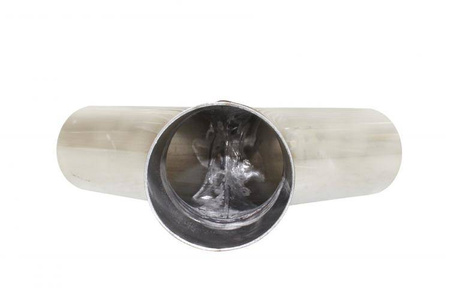 Exhaust tee 90st 51/63mm 304SS