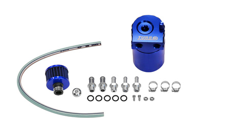 Oil catch tank TurboWorks PRO Blue 10,15 mm