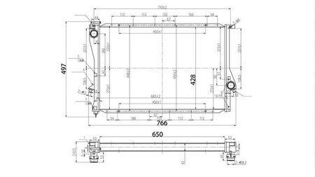 Sportowa Chłodnica Wody TurboWorks BMW E39 M5