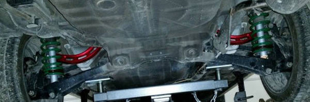 Control arms Mitsubishi Rear Lower Red