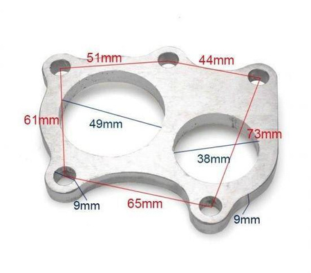 Turbo flange Garett GT25 GT2252