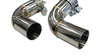 CatBack Exhaust System Audi TT TTS  MK2 8J Quattro 2.0T Active