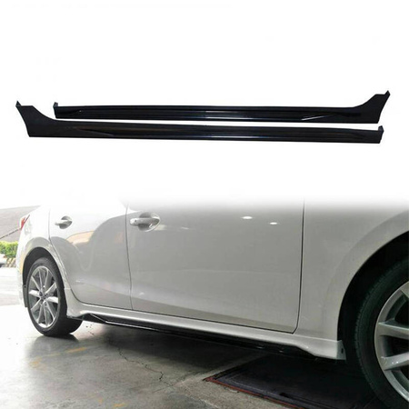 Side Skirt Mazda 3 4/5D 14-17 MK Style