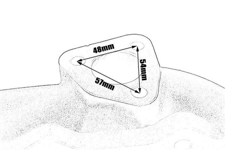 Exhaust manifold Audi 1.8T K03 longitudinal cast-iron