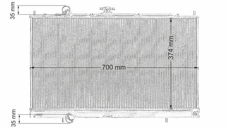 TurboWorks Sports Water Radiator Mitsubishi Evo 4-6