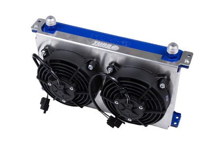 Cooling Plate TurboWorks Chłodnicy Oleju 13 rzędowej Race 5 calowy wentylator Dual