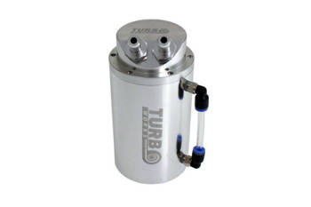 Oil catch tank 0.7L 20mm TurboWorks Silver