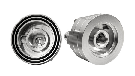 Turboworks Oil Relocation Kit AN8 Silver