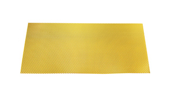 Turboworks Heat shield embossed aluminium Gold 0,5mm 30 cm x 60 cm