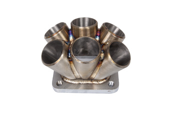 Exhaust manifold flange 6-1 connector T4