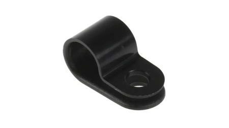 Single Mounting Bracket 9,5mm polyamide Set of 10