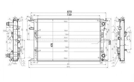 TurboWorks Sports Water Cooler Audi A4 A5 B8 A6 C7 Q3 Q5