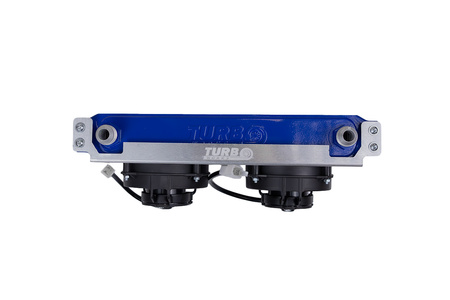 Cooling Plate TurboWorks for 10 rows Race Oil Cooler and 4 inch fan Dual