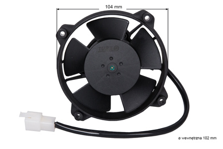 TurboWorks Cooling fan 4" type 2 pusher/puller