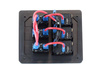 Panel przełączników ALU, ON-OFFx3, BA 1x5A 1x10A 1x15A IP68