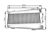 TurboWorks Intercooler 465x150x70 inlet 2,5" same side