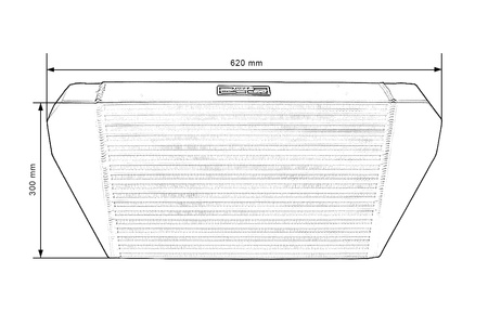 TurboWorks Intercooler 450x300x76 backward