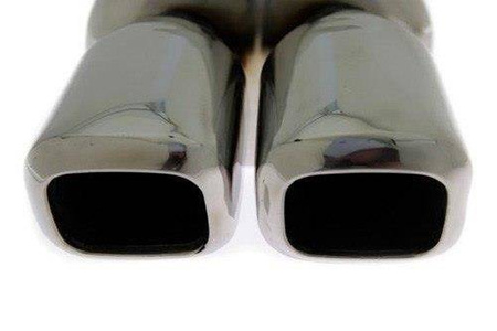 Rear Muffler TurboWorks 2x75x86mm inlet 63,5mm