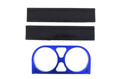 Fuel Pump Mounting Bracket 2x60mm Blue