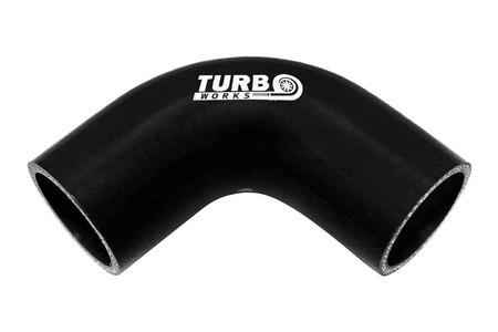 Kolanko 90st TurboWorks Black 67mm