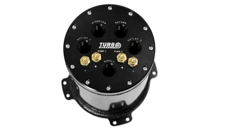Swirl Pot 2,8L TurboWorks 2 pumps Black type 2