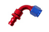 Push-On Hose End 90deg AN8