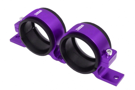 Fuel Pump Mounting 2x60mm Purple