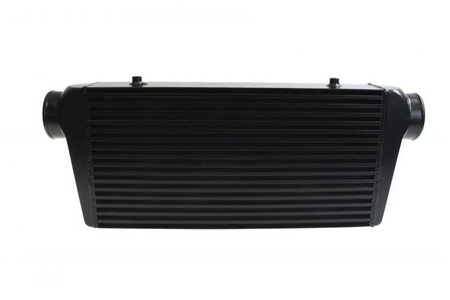 TurboWorks Intercooler 600x300x100 inlet 4" Bar and Plate Black
