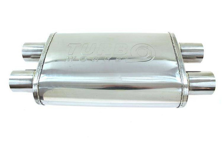 Center Muffler 63,5mm TurboWorks LT 409SS 355mm