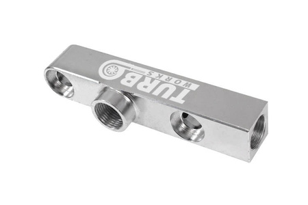 Kolektor pomp paliwa 2w1 Srebrny