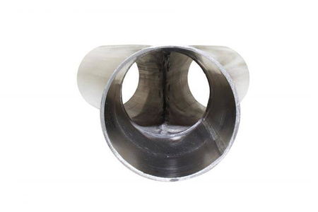 Exhaust tee 45st 51/51mm 304SS