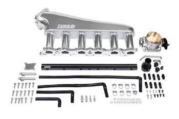 Intake manifold Nissan RB20 with throttle body and fuel rail