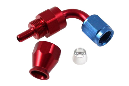 Fitting 90° AN6 PTFE