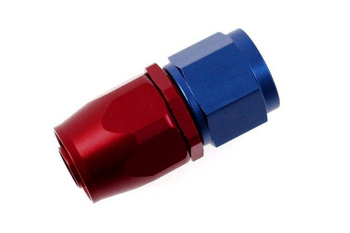 Reusable swivel hose end straight AN12