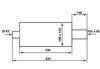 Tłumik Końcowy TurboWorks 95x155mm wejście 63,5mm