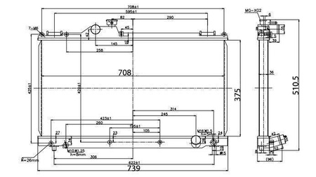 Sportowa Chłodnica Wody TurboWorks Lexus IS300 01-05 Manual