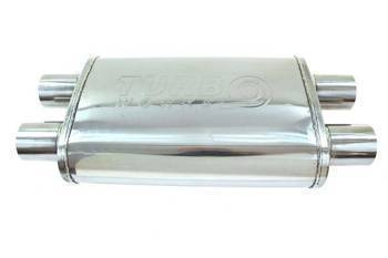 Center Muffler 63,5mm TurboWorks LT 409SS 355mm