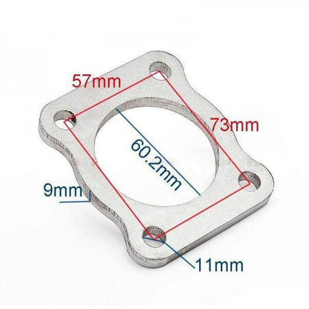 Turbo flange Mitsubishi 4G63T EVO 1-3