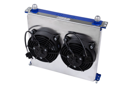 Cooling Plate TurboWorks Chłodnicy Oleju 19 rzędowej Race 5 calowy wentylator Dual
