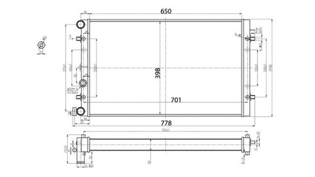 TurboWorks Sports Water Radiator Audi TT 1999