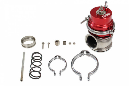 Wastegate zewnętrzny TurboWorks 60mm 1.6 Bar V-Band Czerwony