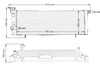 TurboWorks Sports Water Radiator Jeep Cheeroke II 1991-2001