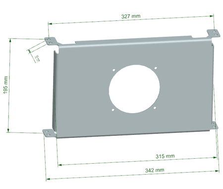 Cooling Plate TurboWorks Chłodnicy Oleju 13 rzędowej Race 4 calowy wentylator Dual